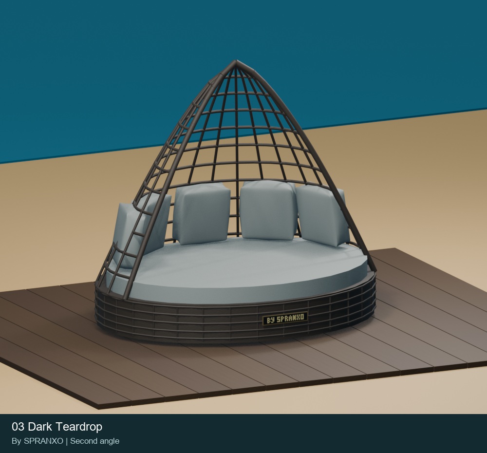 Download 3DXChat Pool Prop: Dark_Teardrop | 3DX World