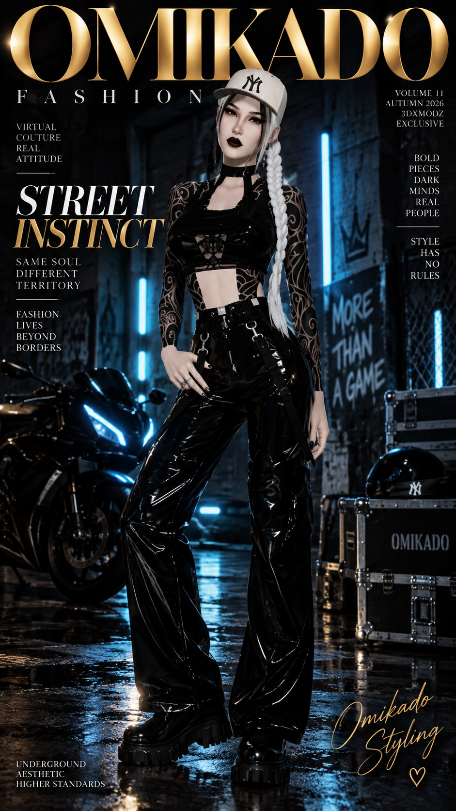 Omikado Atelier - Asphalt Baddie (Liquid Fetish Capsule) for 3DXChat ...